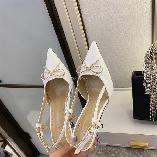 dress shoes autumn 2021 women pointed toe pumps stiletto heel slingbacks rome polka dot butterfly-knot sandalias size 35-40, Black
dress shoes autumn 2021 women pointed toe pumps stiletto heel slingbacks rome polka dot butterfly-knot sandalias size 35-40, Black