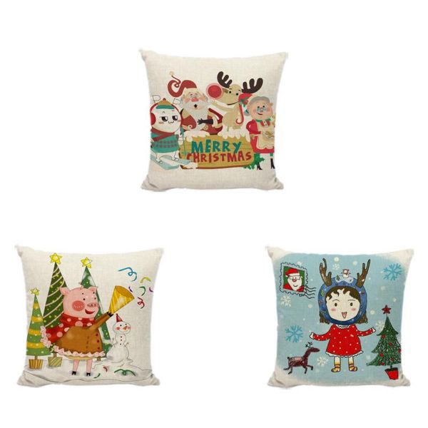 cushion/decorative pillow design christmas case deer pig snowman little girl santa home sofa office year gift decoration cushion cover
cushion/decorative pillow design christmas case deer pig snowman little girl santa home sofa office year gift decoration cushion cover