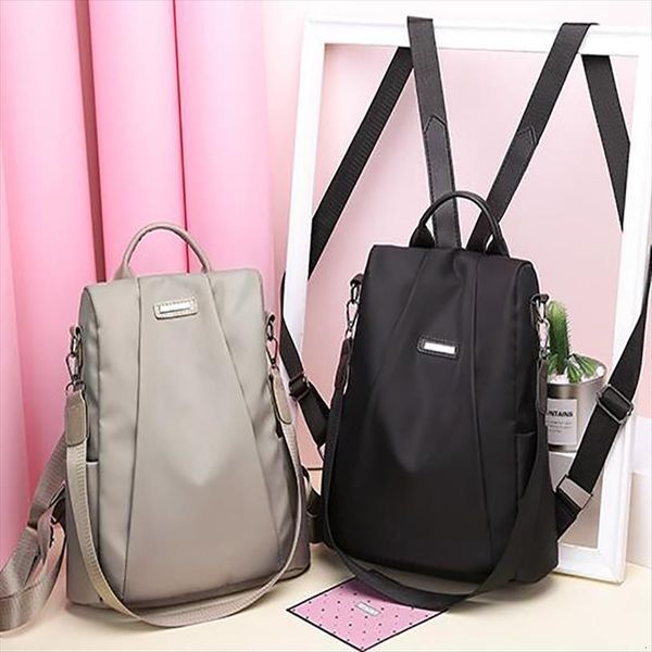 womens backpack casual nylon solid color school bag fashion detachable shoulder strap
womens backpack casual nylon solid color school bag fashion detachable shoulder strap
