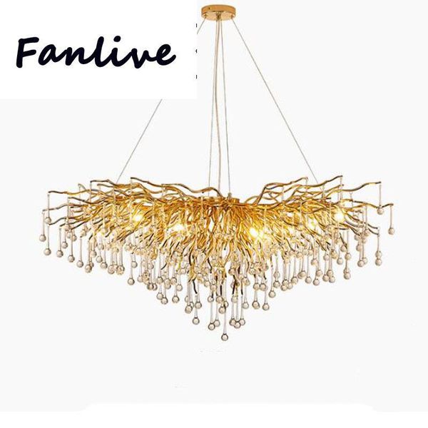 chandeliers modern luxurious gold color crystal chandelier g9 water droplets series suspension lighting for el living
chandeliers modern luxurious gold color crystal chandelier g9 water droplets series suspension lighting for el living