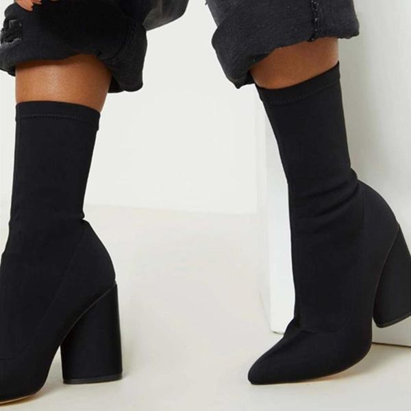 boots bonjomarisa girl flock pointed toe ankle high heels stretch women 2021 slip on party winter shoes woman, Black
boots bonjomarisa girl flock pointed toe ankle high heels stretch women 2021 slip on party winter shoes woman, Black