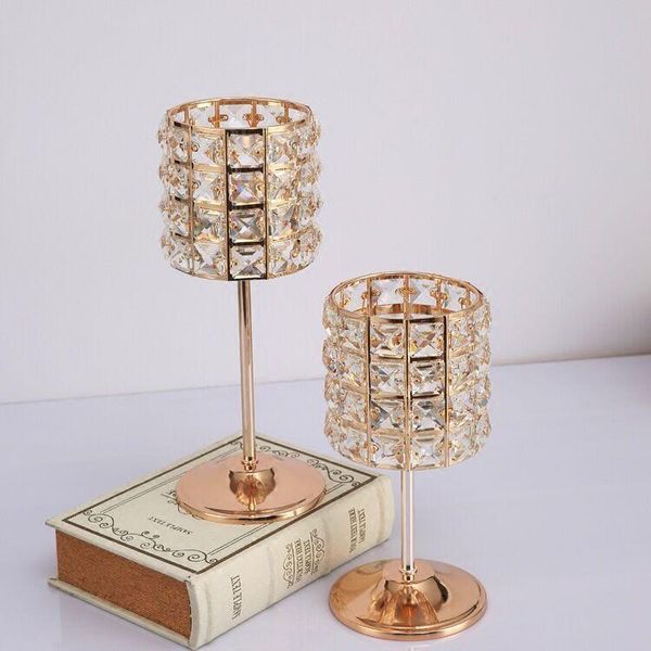 party decoration candlestick gold single head candle holder luxury crystal candlesticks home wedding table stand candelabra decor
party decoration candlestick gold single head candle holder luxury crystal candlesticks home wedding table stand candelabra decor