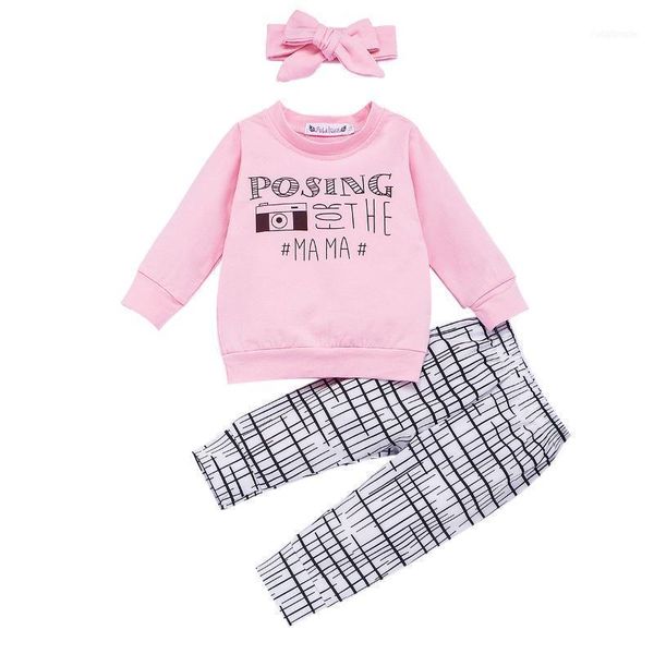 clothing sets autumn born baby girl clothes letter print long sleeve cotton plaids pants headband 3pcs outfits1, White
clothing sets autumn born baby girl clothes letter print long sleeve cotton plaids pants headband 3pcs outfits1, White