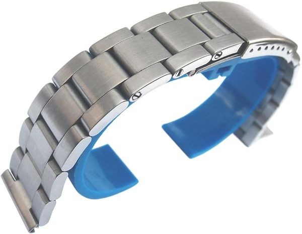 watch bands 18mm solid stainless steel oyster style replacement bracelet for vintage watches, Black;brown
watch bands 18mm solid stainless steel oyster style replacement bracelet for vintage watches, Black;brown