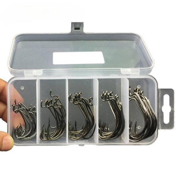 100% original 50pcs/100pcs sea fishing hooks crank hook 2#-3/0# carp bass tackles accessories fish pesca
100% original 50pcs/100pcs sea fishing hooks crank hook 2#-3/0# carp bass tackles accessories fish pesca