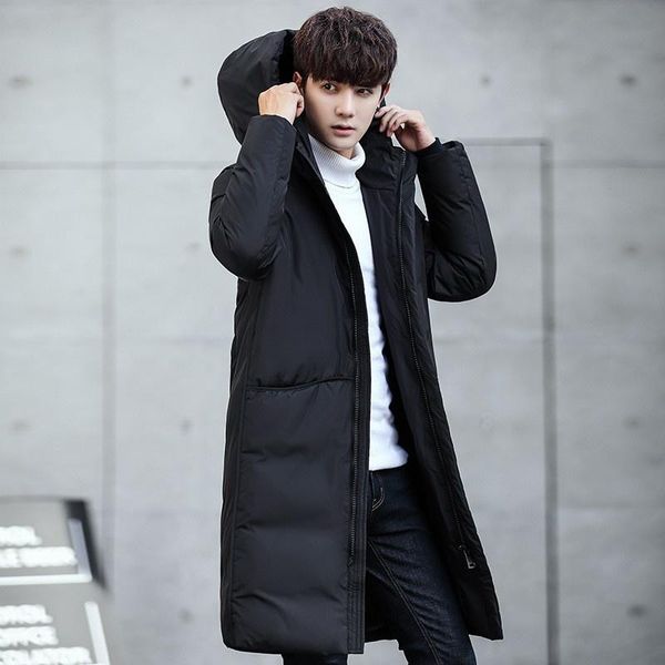 men's down & parkas winter long jacket warm filler overcoat thick straight casual streetwear coat, Black
men's down & parkas winter long jacket warm filler overcoat thick straight casual streetwear coat, Black