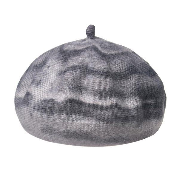 berets autumn winter warm knitted caps sombrero women gorros mujer multicolor tie dye beret hat lady, Blue;gray
berets autumn winter warm knitted caps sombrero women gorros mujer multicolor tie dye beret hat lady, Blue;gray