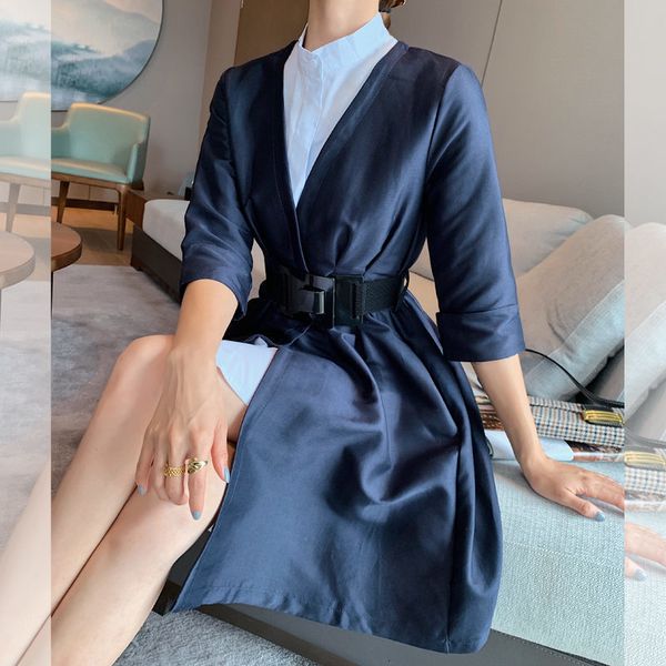 skirt 2021 spring female dress fashion sleeveless slimming shirt dressed as temperament jacket two pieces set trend outfit y1544 3mok, Black
skirt 2021 spring female dress fashion sleeveless slimming shirt dressed as temperament jacket two pieces set trend outfit y1544 3mok, Black