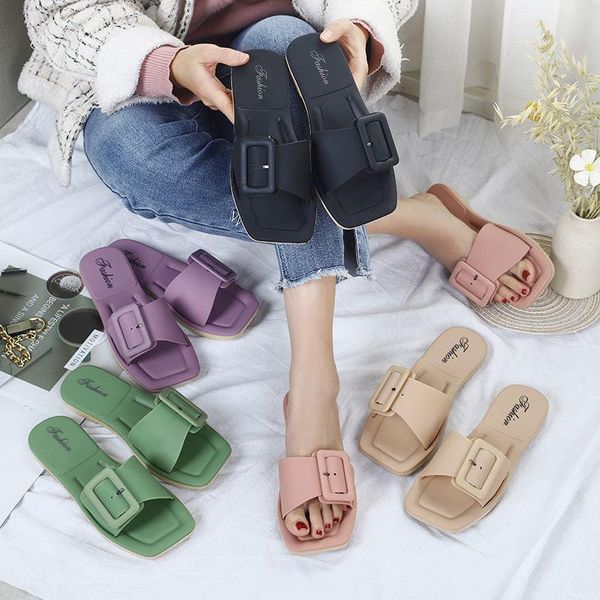slippers outdoor flip flops intdoor flat design 2021 summer footwear women shoes slides a469, Black
slippers outdoor flip flops intdoor flat design 2021 summer footwear women shoes slides a469, Black