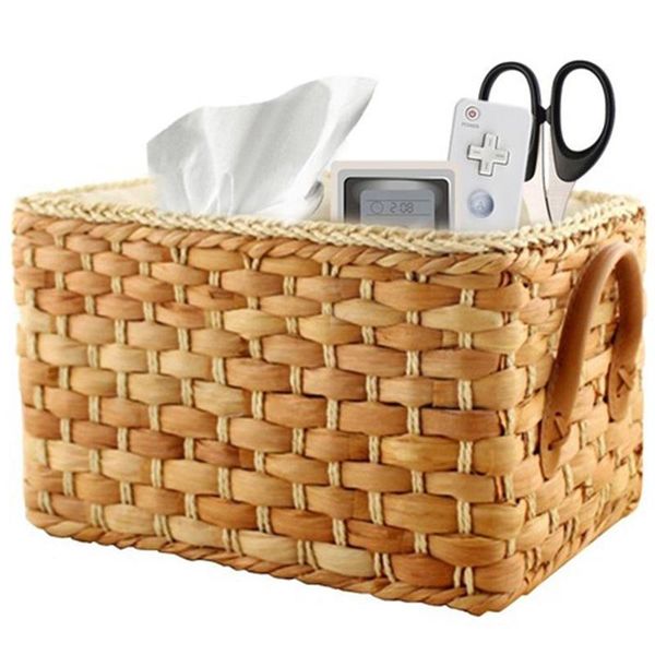 storage baskets handmade deskbasket japanese garden style finishing box creative sundries stationery organizer corn husk woven case
storage baskets handmade deskbasket japanese garden style finishing box creative sundries stationery organizer corn husk woven case