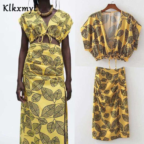klkxmyt za women 2 pieces set print short suit woman high waisted midi skirt side split female summer outfits 210527, White
klkxmyt za women 2 pieces set print short suit woman high waisted midi skirt side split female summer outfits 210527, White