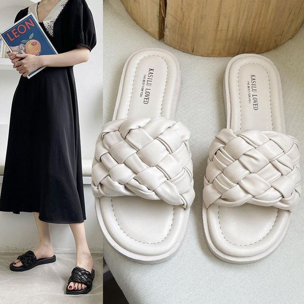 slippers women fashion brand weave slipper ladies causal outdoor beach sandal female home slip on flip flops slides, Black
slippers women fashion brand weave slipper ladies causal outdoor beach sandal female home slip on flip flops slides, Black