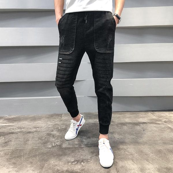men's pants autumn winter men joggers fashion drawstring casual harem slim fit all match trousers clothes 2021 black hip hop
men's pants autumn winter men joggers fashion drawstring casual harem slim fit all match trousers clothes 2021 black hip hop