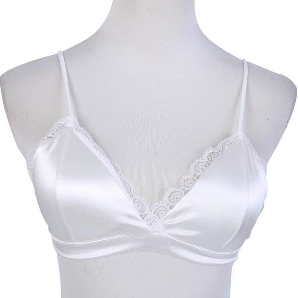 bras 2 colors women sheer lace triangle bralette bustier crop unpadded basic bra, Red;black
bras 2 colors women sheer lace triangle bralette bustier crop unpadded basic bra, Red;black