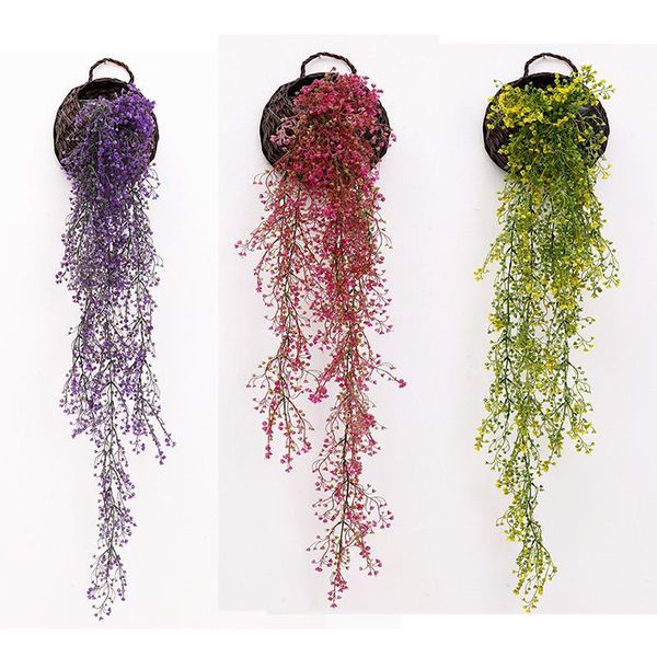 decorative flowers & wreaths artificial wall hanging plant decoration fake flower plastic rattan green gold bell willow diy home garden
decorative flowers & wreaths artificial wall hanging plant decoration fake flower plastic rattan green gold bell willow diy home garden