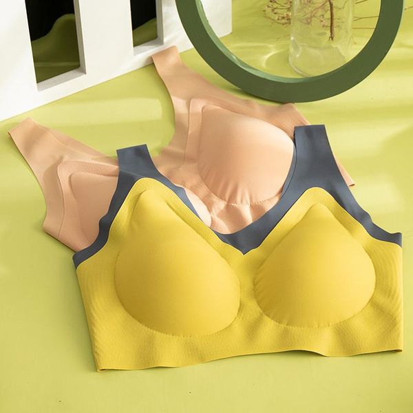 yoga outfit ultra-thin sports underwear women's hit color seamless beauty vest-style large size no steel ring gather sleep bra summer
yoga outfit ultra-thin sports underwear women's hit color seamless beauty vest-style large size no steel ring gather sleep bra summer