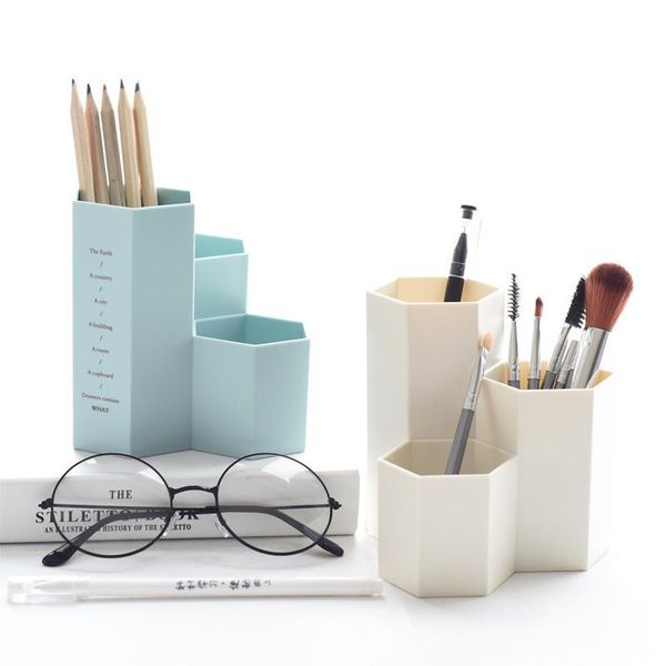 bathroom storage & organization japan style plastic pen holder rack durable sturdy hexagonal design cosmetic box brush
bathroom storage & organization japan style plastic pen holder rack durable sturdy hexagonal design cosmetic box brush