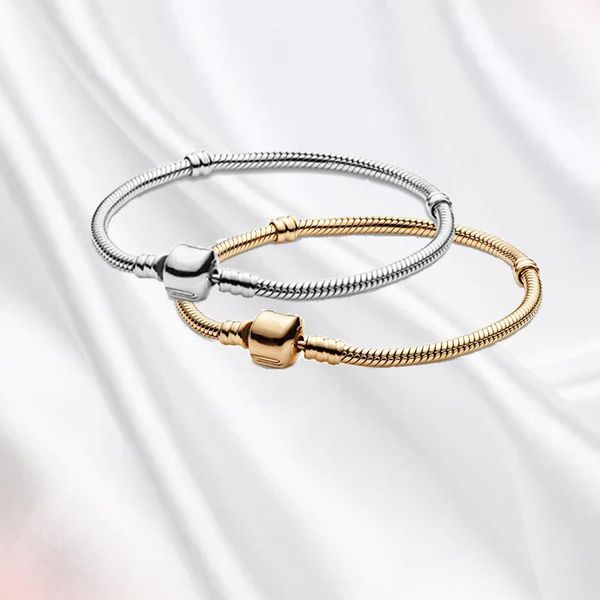 charm bracelets 2021 925 sterling silver fashion bracelet fit for original diy jewelry women, birthday valentine's day gift, Golden;silver
charm bracelets 2021 925 sterling silver fashion bracelet fit for original diy jewelry women, birthday valentine's day gift, Golden;silver