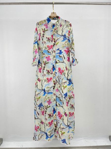 casual dresses 2021 design quality women temperament turn-down collar flare sleeve floral print single breasted long dress, Black;gray
casual dresses 2021 design quality women temperament turn-down collar flare sleeve floral print single breasted long dress, Black;gray