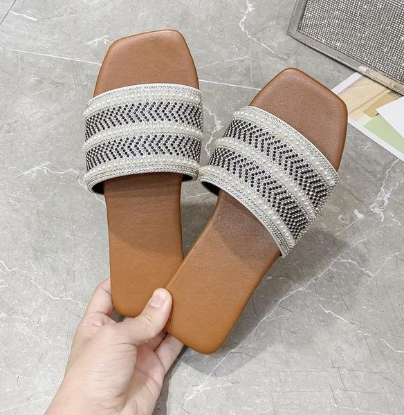 women's sandals summer women flip flops rhinestone flat ladies slippers shoes, Black
women's sandals summer women flip flops rhinestone flat ladies slippers shoes, Black