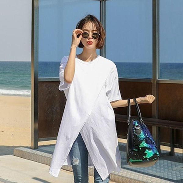women's blouses & shirts white women casual blouse 2021 summer short sleeve o neck split hem party plus size tunic
women's blouses & shirts white women casual blouse 2021 summer short sleeve o neck split hem party plus size tunic