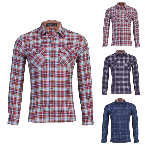 men's casual shirts 2021 blouses brand excellent quality flannel red plaid shirt women cotton long sleeve lady clothes, White;black
men's casual shirts 2021 blouses brand excellent quality flannel red plaid shirt women cotton long sleeve lady clothes, White;black