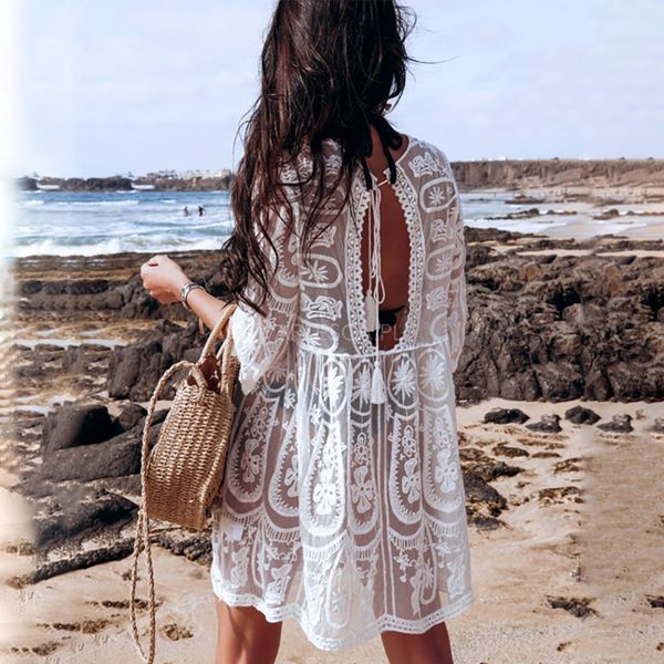 fitshinling bohemian summer white dress womens tunic swimwear holiday sheer beach cover-up baless vintage pareo vestidos
fitshinling bohemian summer white dress womens tunic swimwear holiday sheer beach cover-up baless vintage pareo vestidos
