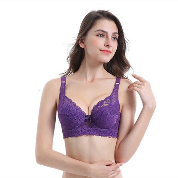 thin cotton cup large size double breast adjustable bra lace gathered with steel ring lingerie, Black;white
thin cotton cup large size double breast adjustable bra lace gathered with steel ring lingerie, Black;white