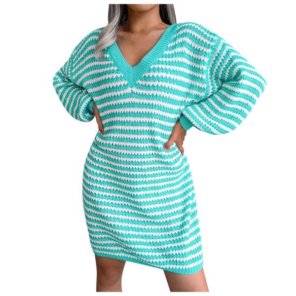 casual dresses women's winter v-neck long sleeve loose chunky stripe printing pullover sweater knitted mini dress vestido invierno muje, Black;gray
casual dresses women's winter v-neck long sleeve loose chunky stripe printing pullover sweater knitted mini dress vestido invierno muje, Black;gray