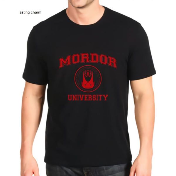 men's t-shirts lasting charm printed by tshirt nieuwe mode mordor univeity mens loose maatwerk te, White;black
men's t-shirts lasting charm printed by tshirt nieuwe mode mordor univeity mens loose maatwerk te, White;black