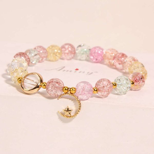 bracelet korean version small fresh crystal bracelet transfer cool wind star moon bracelet girl simple student friend fashion, Golden;silver
bracelet korean version small fresh crystal bracelet transfer cool wind star moon bracelet girl simple student friend fashion, Golden;silver