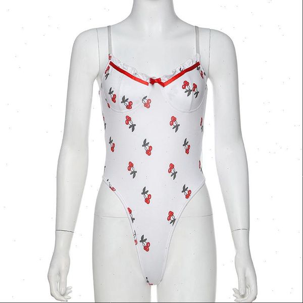 spring women jumpsuit and summer fashion cherry print sling slim bodysuit drop good quality, Black;white
spring women jumpsuit and summer fashion cherry print sling slim bodysuit drop good quality, Black;white