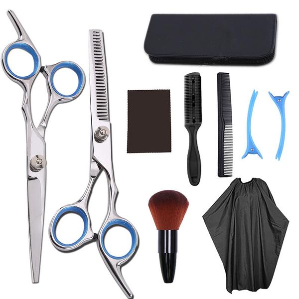 hair scissors haircut proffessional cutting thinning cut set 9 pcs shears hairdressing with gown salon for barber home
hair scissors haircut proffessional cutting thinning cut set 9 pcs shears hairdressing with gown salon for barber home