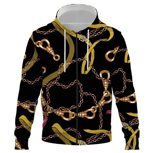 men's hoodies & sweatshirts print 3d iron chain zipper casual sweatshirt men women fashion hooded abstract pattern harajuku oversized c, Black
men's hoodies & sweatshirts print 3d iron chain zipper casual sweatshirt men women fashion hooded abstract pattern harajuku oversized c, Black