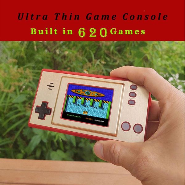 mini game handheld players 2.5 inch ultra thin portable retro video console with 620 classic juegos for kids av output
mini game handheld players 2.5 inch ultra thin portable retro video console with 620 classic juegos for kids av output