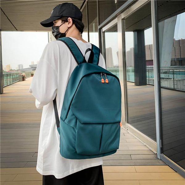 backpack 2021 solid color tooling minimalist style campus student school bag teenager outdoor travel nylon
backpack 2021 solid color tooling minimalist style campus student school bag teenager outdoor travel nylon