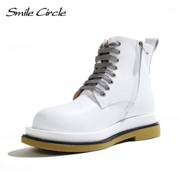 boots smile circle ankle women flats platform shoes split leather autumn fashion round toe casual short ladies11, Black
boots smile circle ankle women flats platform shoes split leather autumn fashion round toe casual short ladies11, Black