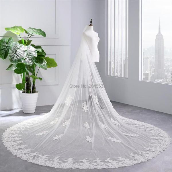 bridal veils white or ivory veil two-layer cathedral stunning wedding lace long tulle for bride with comb hl2021, Black
bridal veils white or ivory veil two-layer cathedral stunning wedding lace long tulle for bride with comb hl2021, Black