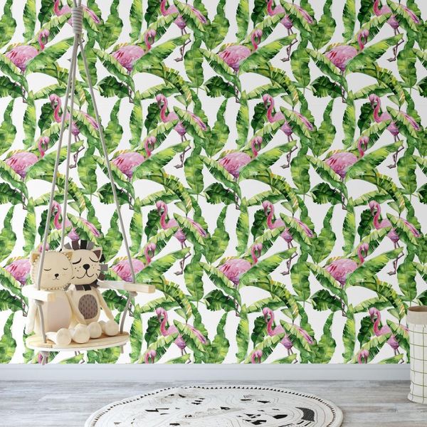 wallpapers rainforest flamingo removable waterproof wall sticker peel and stick wallpaper for room decor self adhesive
wallpapers rainforest flamingo removable waterproof wall sticker peel and stick wallpaper for room decor self adhesive