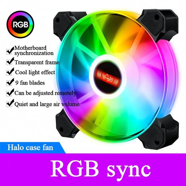 120mm rgb adjustable speed deskfan built-in luminous ring silent computer case shockproof radiator fans & coolings
120mm rgb adjustable speed deskfan built-in luminous ring silent computer case shockproof radiator fans & coolings