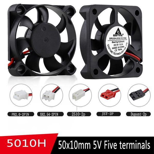 50x50x10mm 5v cooling fan 2pin jst dupont connector 5cm 50mm computer industrial fans 50*10mm high speed & coolings
50x50x10mm 5v cooling fan 2pin jst dupont connector 5cm 50mm computer industrial fans 50*10mm high speed & coolings