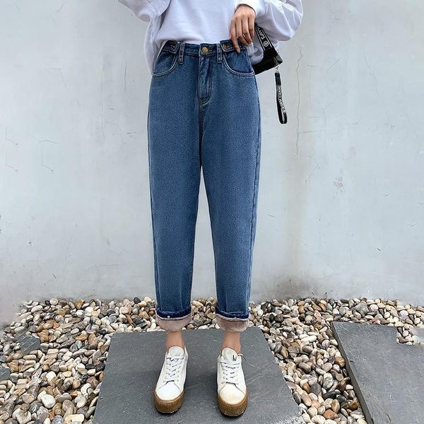 velvet harem jeans woman mom loose high waist plus size pants casual winter ladies trousers blue women's
velvet harem jeans woman mom loose high waist plus size pants casual winter ladies trousers blue women's