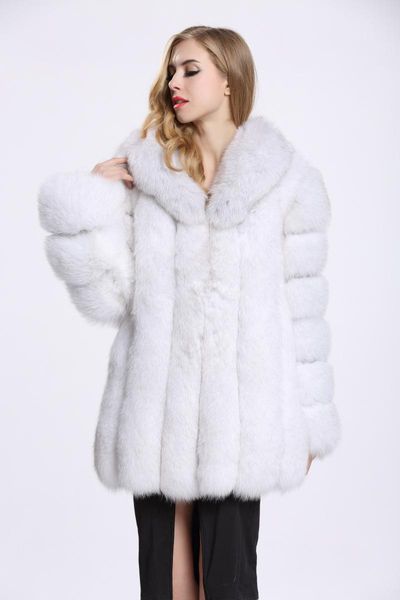 women's fur & faux 2021 fall/winter integrated overcoat stitching coat mink oat hooded nine-point sleeve fashion clothing, Black
women's fur & faux 2021 fall/winter integrated overcoat stitching coat mink oat hooded nine-point sleeve fashion clothing, Black