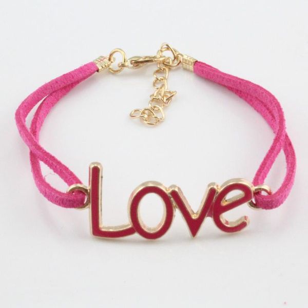 charm bracelets fashion 2021 rope leather enamel word for girls party handmade gold link chain bangles women jewelry, Golden;silver
charm bracelets fashion 2021 rope leather enamel word for girls party handmade gold link chain bangles women jewelry, Golden;silver