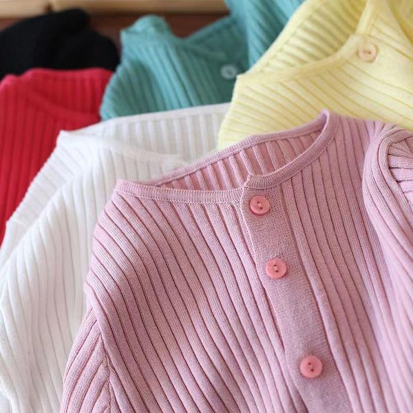 spring autumn kids sweater baby boys girls fashion cardigan teens clothes candy colour matching children knitwear 80-150cm pullover, Blue
spring autumn kids sweater baby boys girls fashion cardigan teens clothes candy colour matching children knitwear 80-150cm pullover, Blue