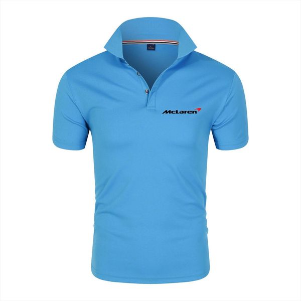 summer mclaren brand business mens tracksuit polo shirt sports slim lapel short sleeve breathable solid color top, Gray
summer mclaren brand business mens tracksuit polo shirt sports slim lapel short sleeve breathable solid color top, Gray