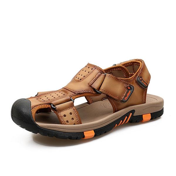 sandals men's summer men breathable casual shoes genuine leather male rubber beach size 38-45, Black
sandals men's summer men breathable casual shoes genuine leather male rubber beach size 38-45, Black