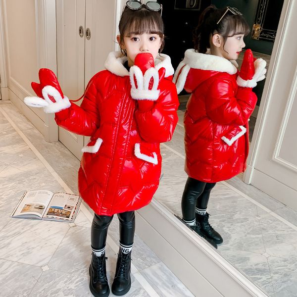 in , the trend of new foreign style children's cotton padded jacket, girls' winter clothes, big rabbit gloves and bright, Blue;gray
in , the trend of new foreign style children's cotton padded jacket, girls' winter clothes, big rabbit gloves and bright, Blue;gray