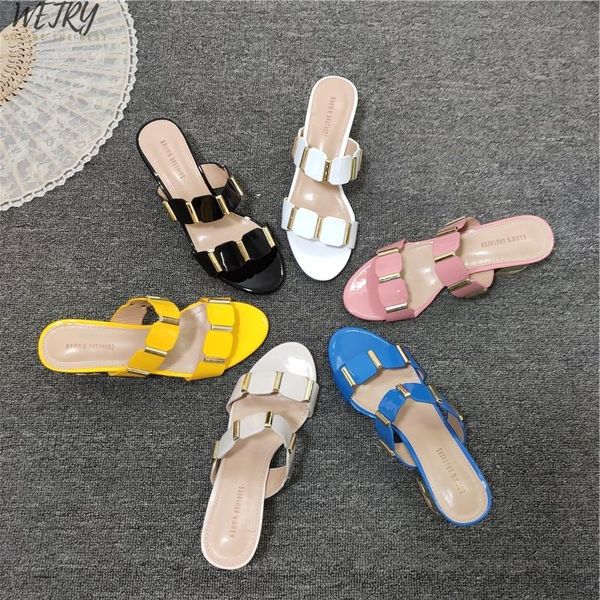 women transparent sandals ladies high heel slippers candy color open toes thick fashion female slides summer shoes, Black
women transparent sandals ladies high heel slippers candy color open toes thick fashion female slides summer shoes, Black