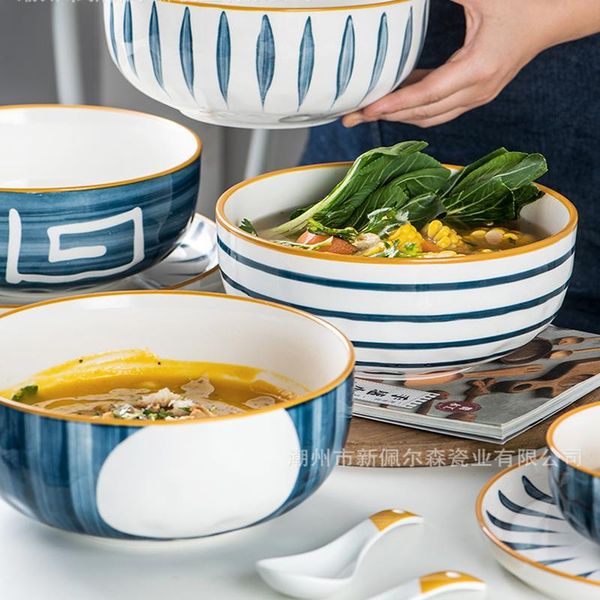 japanese style ramen noodle bowl porcelain kitchen microwave tableware rice spoon bowls
japanese style ramen noodle bowl porcelain kitchen microwave tableware rice spoon bowls